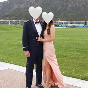 Vow’D Pink Floral Bridesmaid Dress